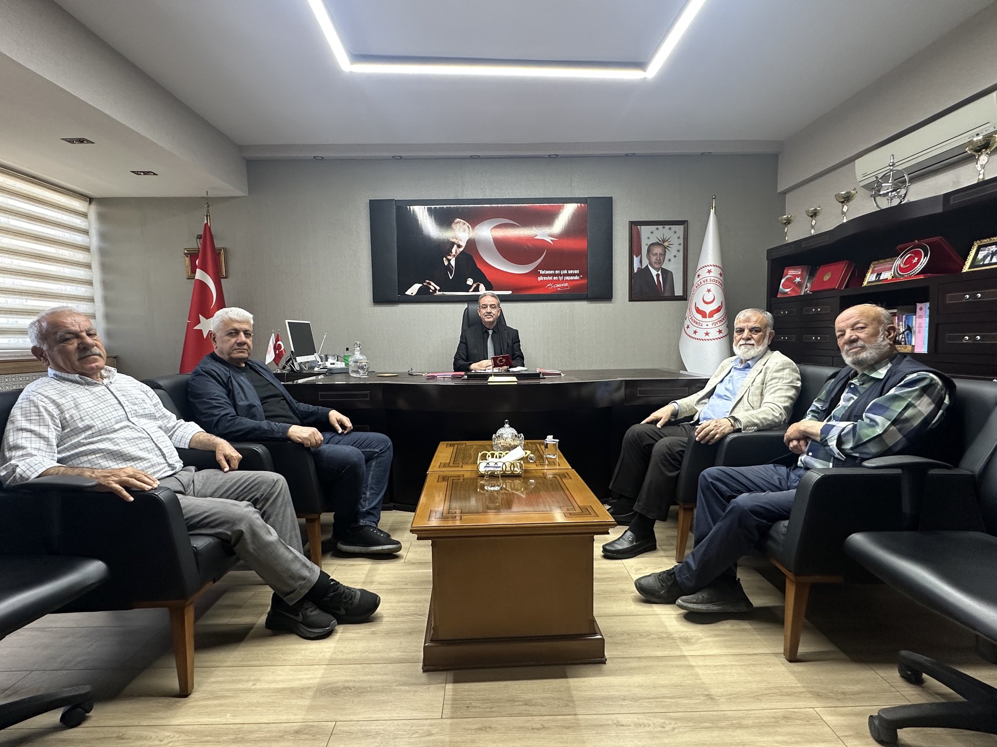Batman Midyatlılar Derneği Temsilcileri