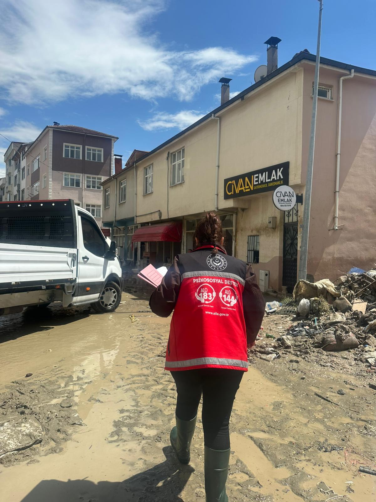 Havza’da Meydana Gelen Sel Afetinin Ardından Psikososyal Destek Çalışmaları Devam Ediyor