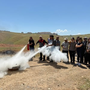 Yangın Güvenliği ve Tahliye Tatbikatı Gerçekleştirildi - fotoğraf 1