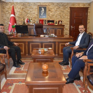 İspir Kaymakamı Sayın Ahmet Salih Poçanoğlu’nu Ziyaret Ettik - fotoğraf 1