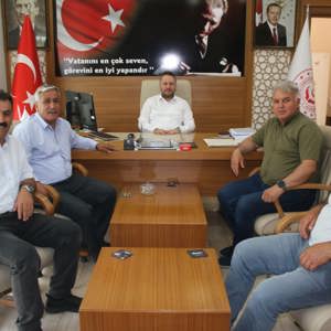 Muhtarlarımızdan İl Müdürümüze Ziyaret - fotoğraf 1