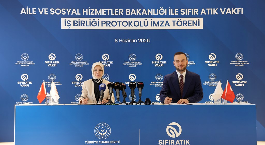 Aile ve Sosyal Hizmetler Bakanlığı ile Sıfır Atık Vakfından işbirliği protokolü