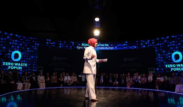 Bakanımız Göktaş, "Sıfır Atık Hareketine Liderlik Eden Kadınlar" panelinde konuştu