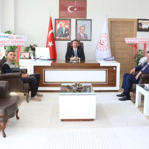 YURTBAŞI BELDE BELEDİYE BAŞKANI SAYIN NİHAT DOĞAN'DAN İL MÜDÜRÜMÜZ SAYIN SERDAR DEMİRCİ'YE HAYIRLI OLSUN ZİYARETİ - fotoğraf 1