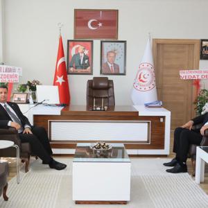 SİVRİCE BELEDİYE BAŞKANI SAYIN EBUBEKİR IRMAK'TAN İL MÜDÜRÜMÜZ SAYIN SERDAR DEMİRCİ'YE HAYIRLI OLSUN ZİYARETİ - fotoğraf 1