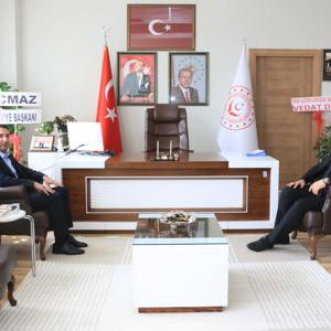 GENÇLİK VE SPOR İL MÜDÜRÜNDEN İL MÜDÜRÜMÜZ SERDAR DEMİRCİ'YE ZİYARET - fotoğraf 1