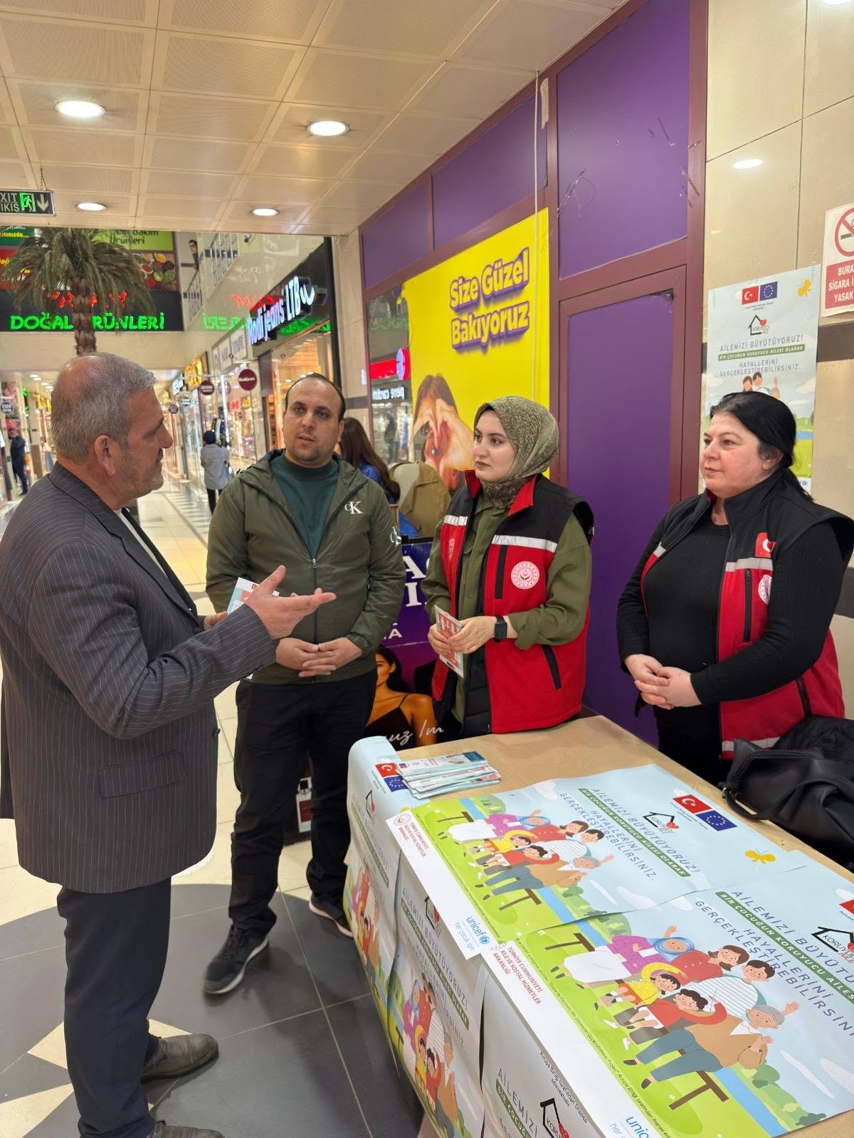 Koruyucu Aile Hizmet Modeli Ceylan AVM’de Tanıtıldı