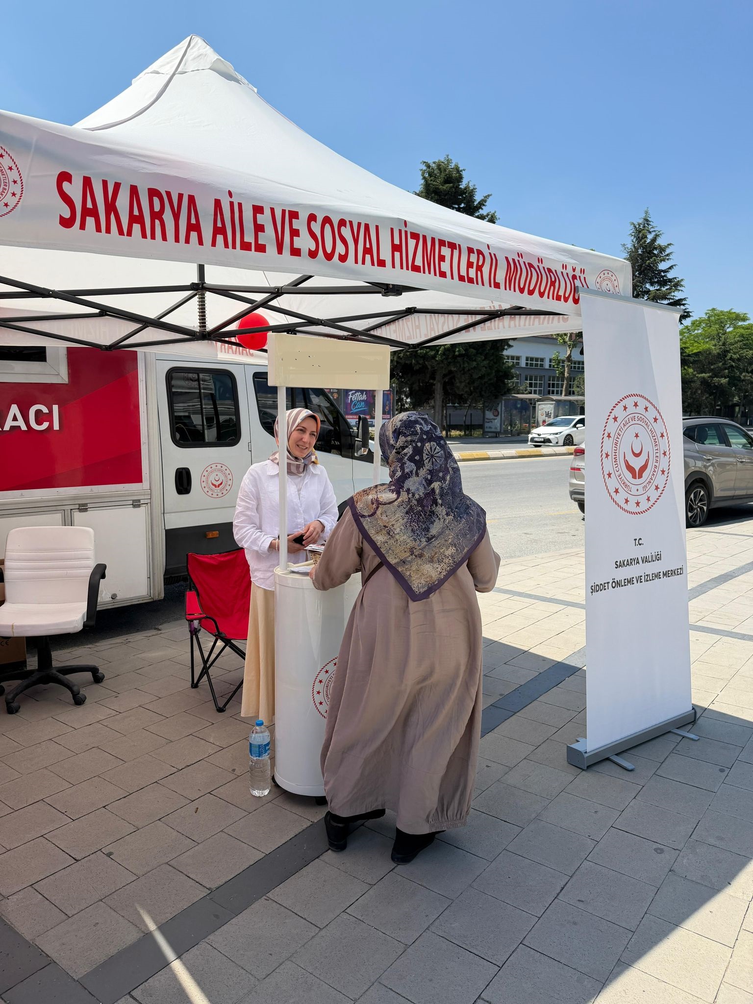 Mobil Sosyal Hizmet Aracımızla Merkez İlçelerimizden Serdivandaki Vatandaşlarımızın Yanındayız
