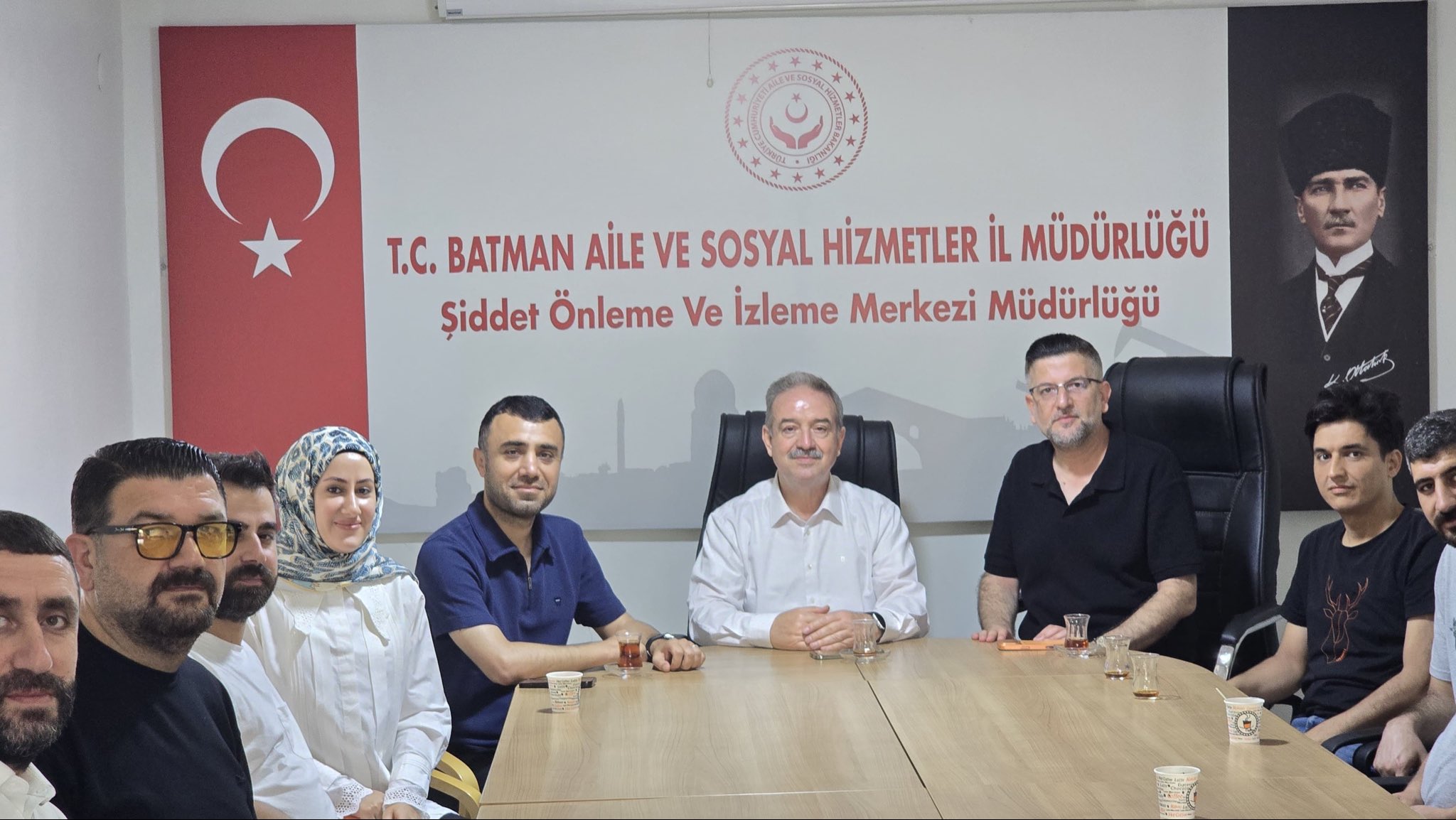 Şiddet Önleme ve İzleme Merkezinin personelleriyle  istişare toplantısı