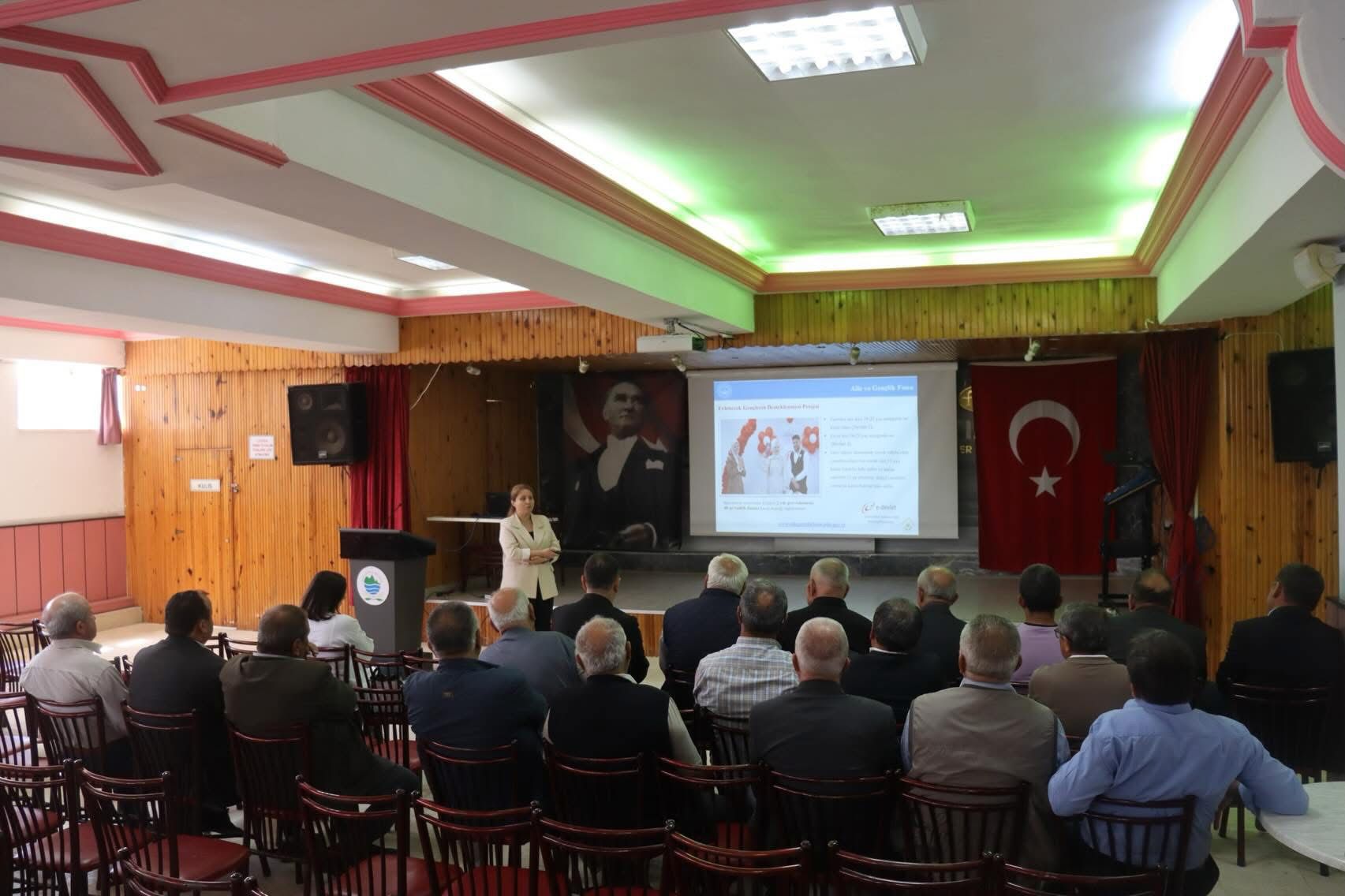 Eflanide Sosyal Risk Haritaları Çalışmaları Kapsamında Muhtarlarla Buluştuk