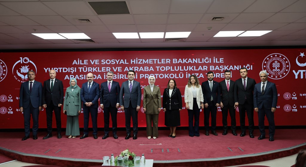 Aile ve Sosyal Hizmetler Bakanlığı ile YTB arasında işbirliği protokolü imzalandı