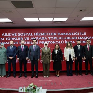 Aile ve Sosyal Hizmetler Bakanlığı ile YTB arasında işbirliği protokolü imzalandı - fotoğraf 1
