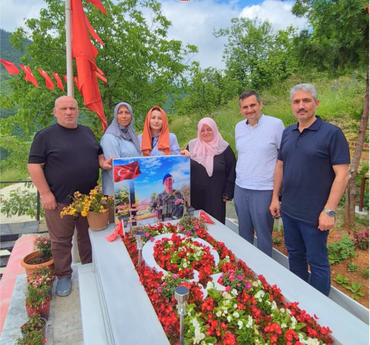 Şehidimiz Berat Mecit Day’ın Kabri Ziyaret Edildi