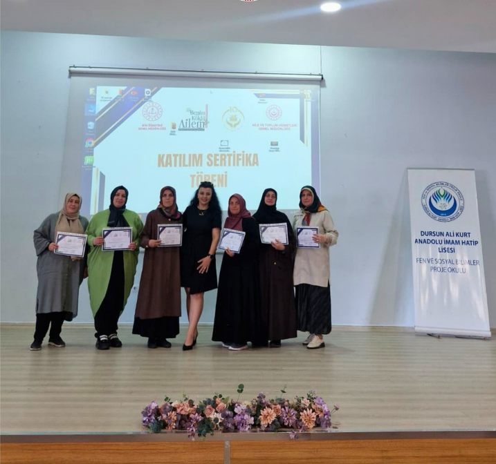 "Benim Köklü Ailem” Projesi Çerçevesinde Eğitim Süreci Başarıyla Tamamlandı