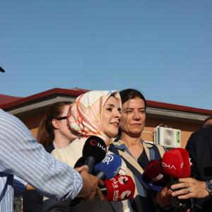 Bakanımız Mahinur Özdemir Göktaş Sosyal Hizmet Kampüsü Alanında İncelemelerde Bulundu - fotoğraf 1