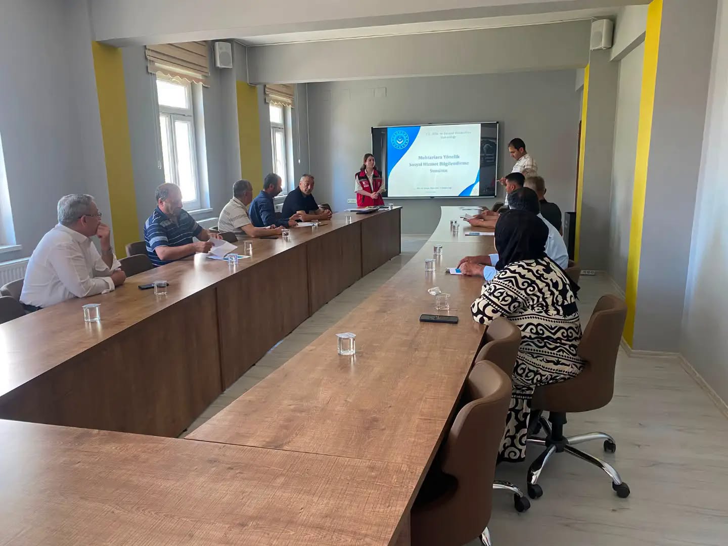 Sosyal Risk Haritası Kapsamında Bilgilendirme Sunumu Gerçekleştirilmiştir