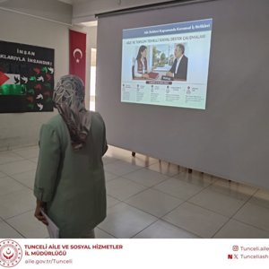 Sosyal Risk Haritaları ve Aile Rehberi Sistemi Kapsamında Bilgilendirme Toplantısı Yapıldı - fotoğraf 2