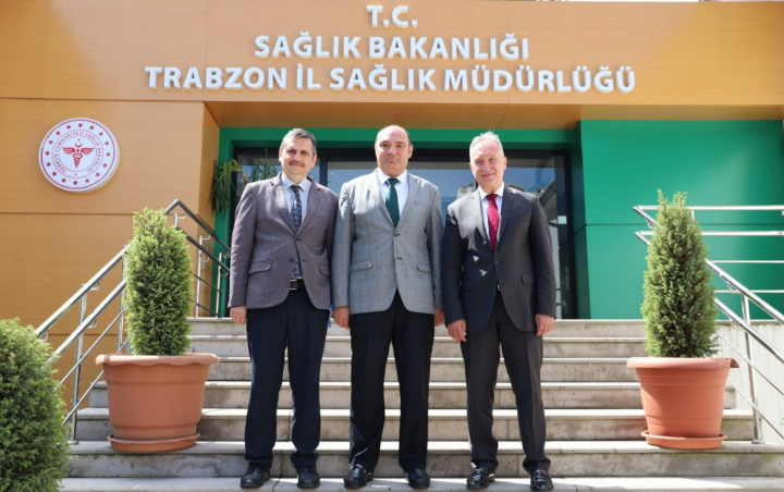 Trabzon İl Sağlık Müdürü Dr. Mehmet Topsakal'a Ziyaret