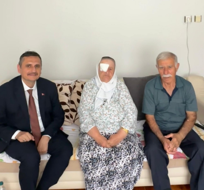 Şehidimiz Halil İbrahim Durna’nın Babasına Babalar Günü Ziyareti