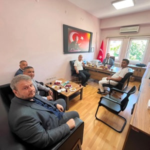 Alaplı Kaymakamlığına bir ziyaret gerçekleştirilmiştir. - fotoğraf 4