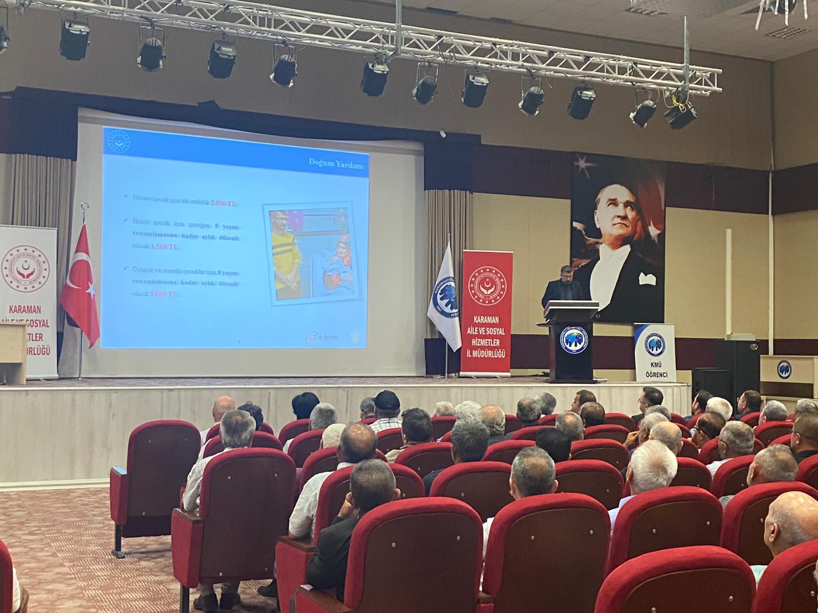 Karamanoğlu Mehmetbey Üniversitesi’nde Muhtarlarla Bir Araya Geldik