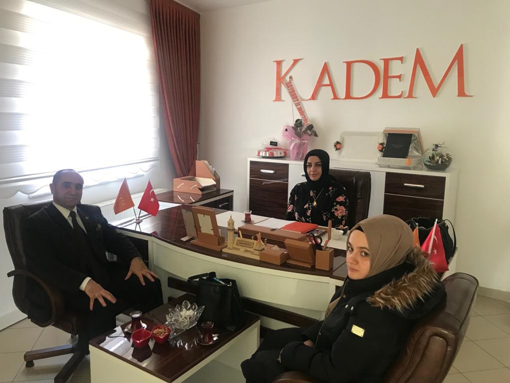 İl Müdürümüz H.Haluk AKKOYUNLU, KADEM Başkanını Ziyaret Etti