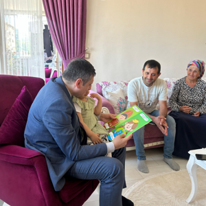 İlimizin İlk Geçici Koruyucu Ailesi Ziyaret Edildi - fotoğraf 2