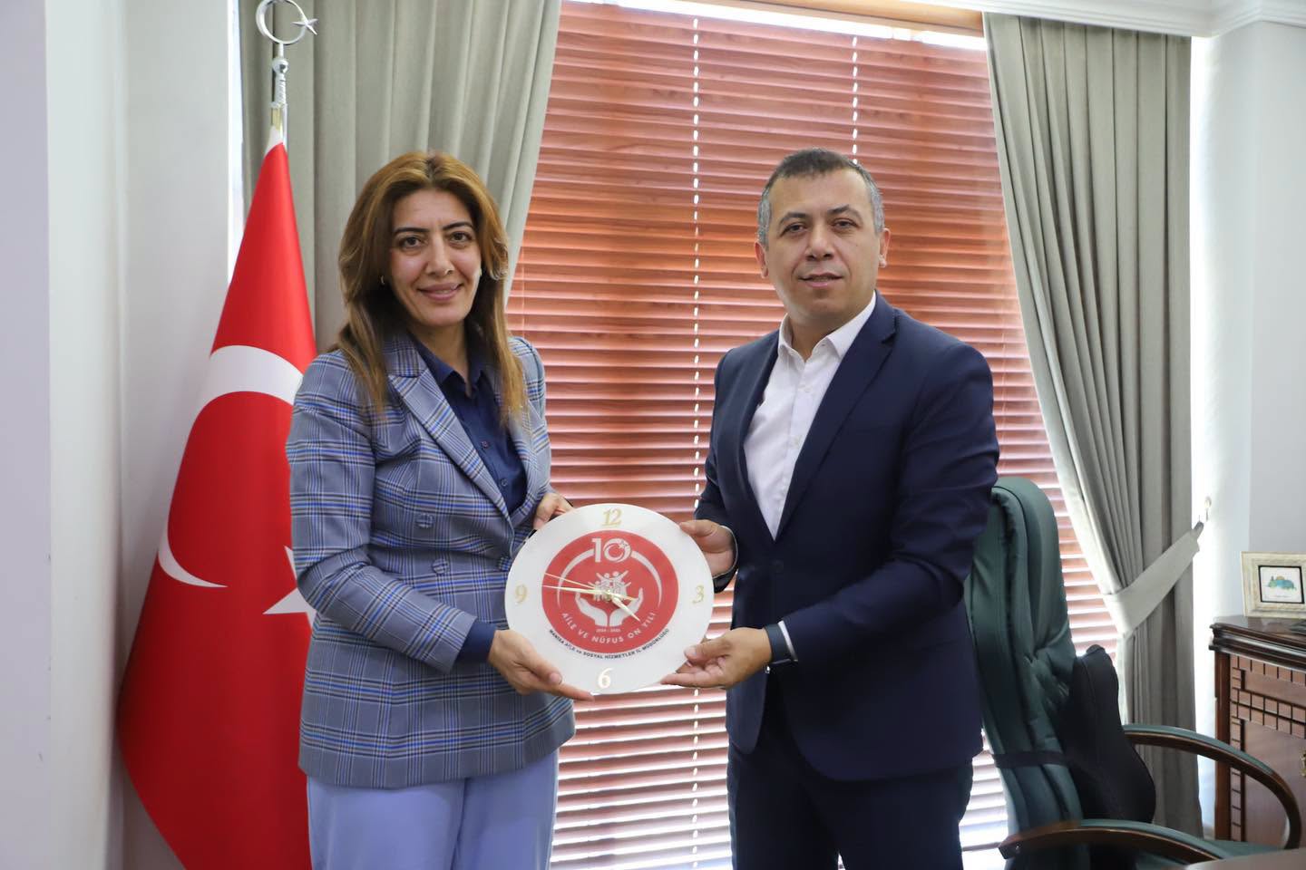 İl Müdürümüz Demirci Kaymakamı Sayın Fatih BAYRAM’ı Ziyaret Etti