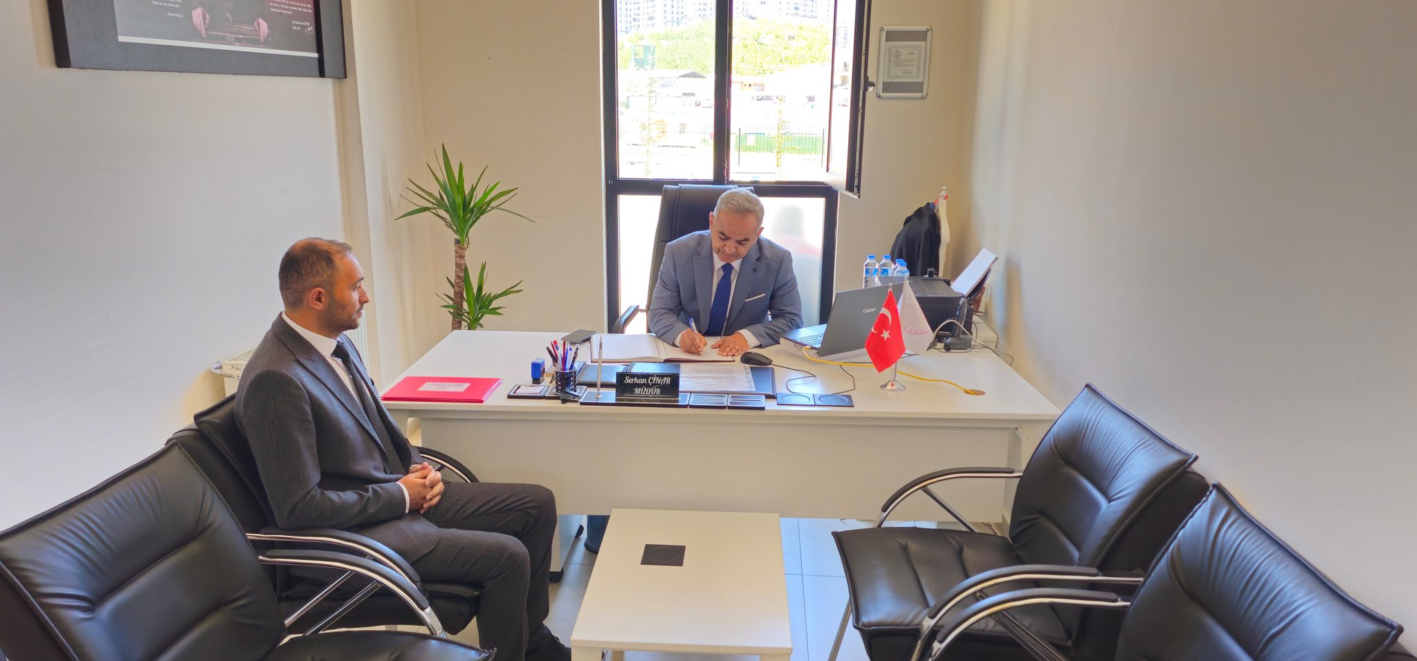 İl Müdürümüz Sayın Ömer Faruk ERGÜN'den Doğanşehir Sosyal Hizmet Merkezimize ziyaret 