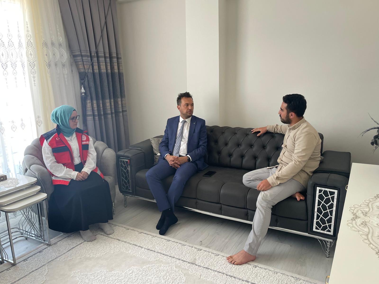 Aile ve Gençlik Fonu Yararlanıcı Çiftler Ziyaret Edildi