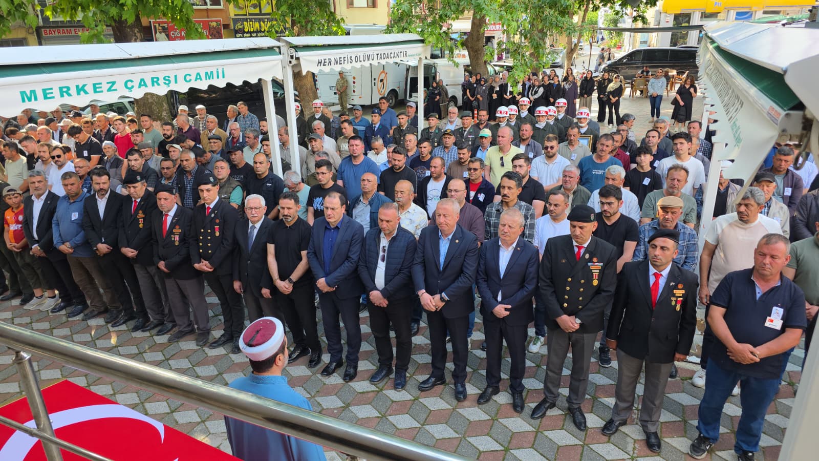 Malul Gazimiz Uğur Özcan’ın Çay ilçesinde Düzenlenen Cenaze Törenine Katılım Sağladık