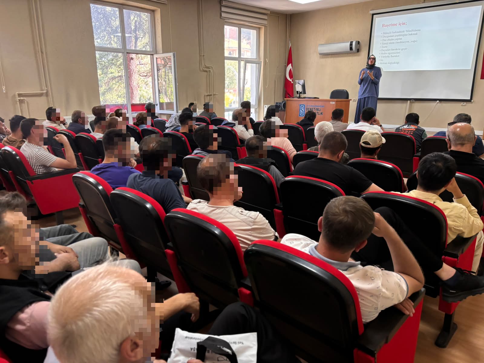 Denetimli Serbestlik Müdürlüğünde Eğitim Düzenlendi.