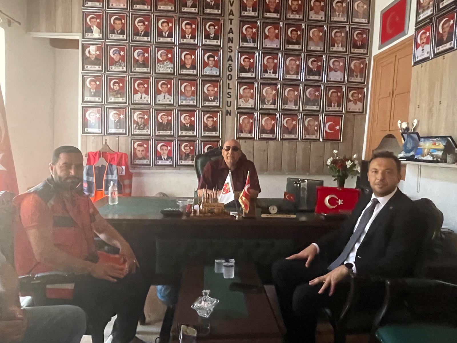 İl Müdürümüz Çetin Tutaş, Kilis’teki Şehit Aileleri ve Gaziler Derneklerini Ziyaret Etti