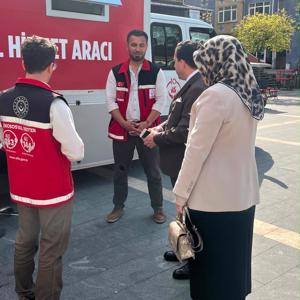 Vali Yardımcısı V. ve Tekkeköy Kaymakamı Enver Hakan Zengince’den Mobil Sosyal Hizmet Aracımıza Ziyaret - fotoğraf 2