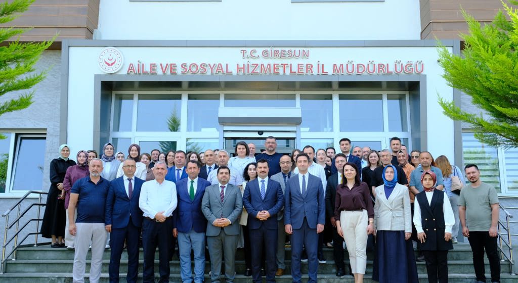 GİRESUN’DA İL ZİYARETİ VE PERSONEL BULUŞMASI GERÇEKLEŞTİRİLDİ
