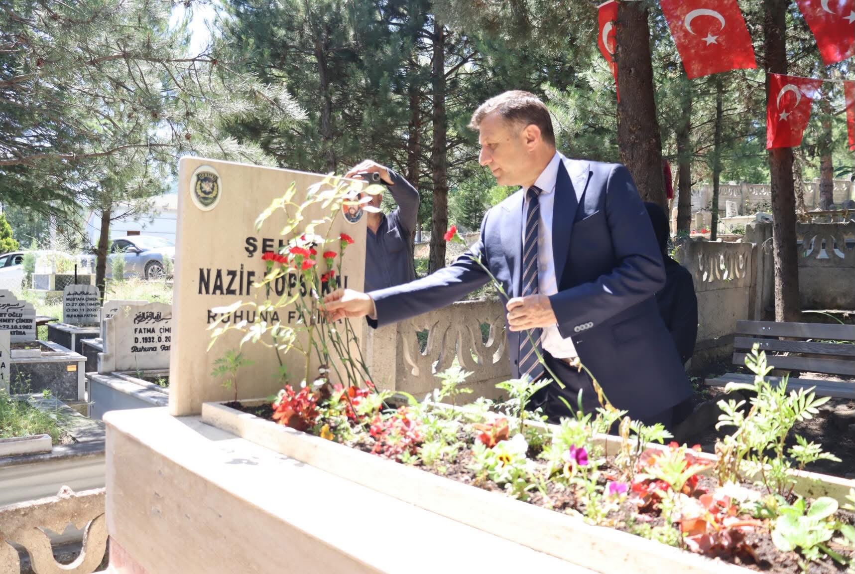 Aziz Şehidimiz Nazif Topsakalı Rahmet Minnet ve Dualarla Andık