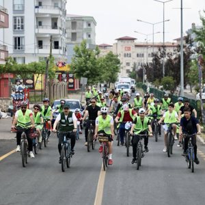  Siirt'te Türkiye Yol Bisikleti Şampiyonası Heyecanı  - fotoğraf 1