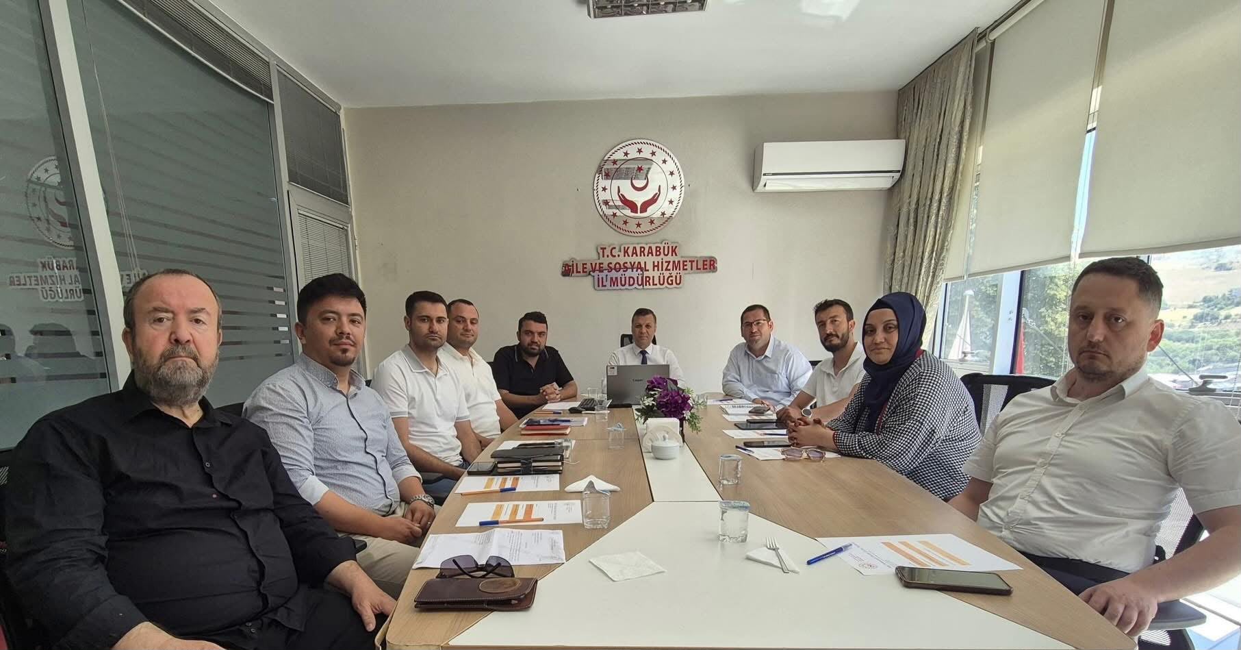 Türkiye Afet Müdahale Planı (TAMP) 2026 Yılı Değerlendirme Toplantısı Karabük Aile ve Sosyal Hizmetler İl Müdürümüz Abdurrahman Bilgiç Başkanlığında Gerçekleştirildi