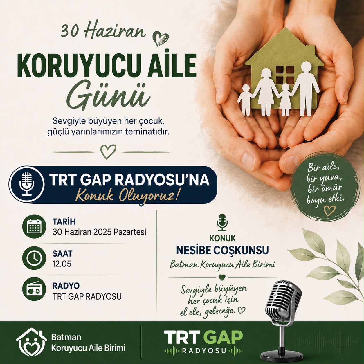 30 Haziran Koruyucu Aile Günü