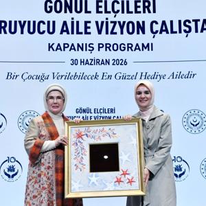 Emine Erdoğan Hanımefendi ve Bakanımız Göktaş "Gönül Elçileri Koruyucu Aile Vizyon Çalıştayı Kapanış Programı"na katıldı - fotoğraf 1