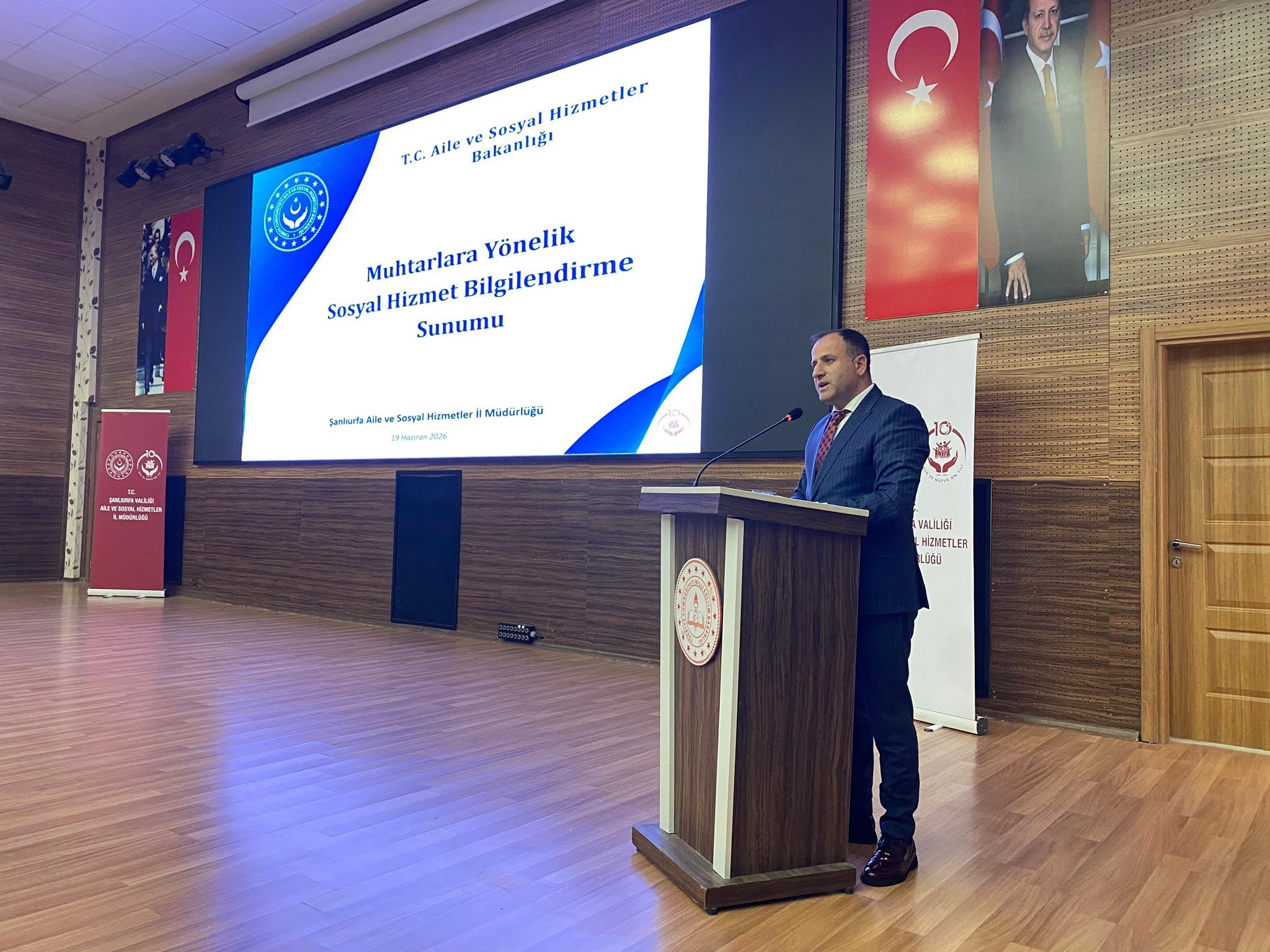 Sosyal Risk Haritası Kapsamında Muhtarlara Bilgilendirme Toplantısı Düzenlendi