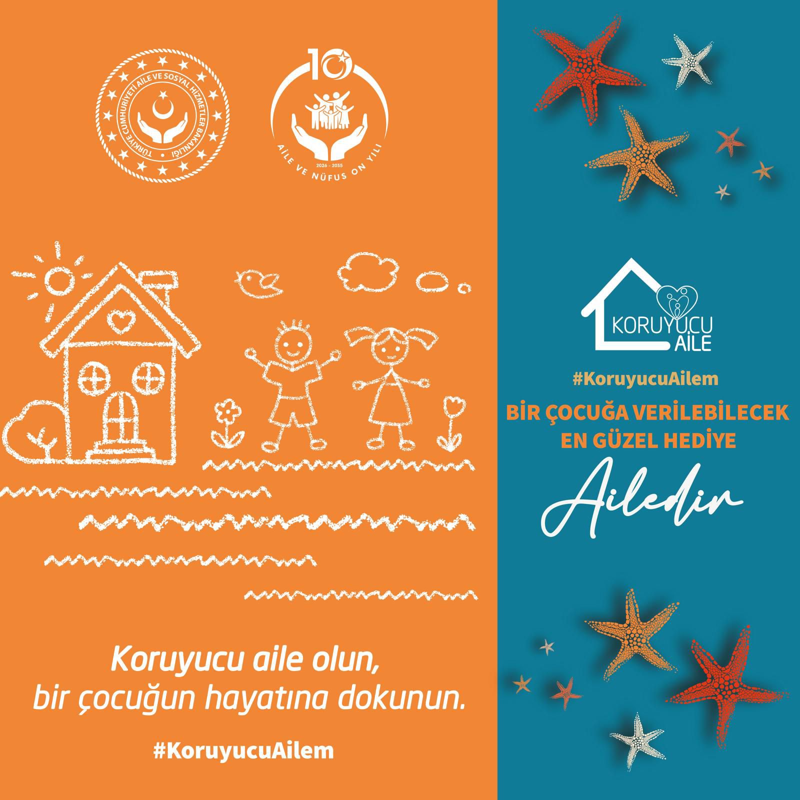 Bir çocuğa verilebilecek en güzel hediye ailedir.
