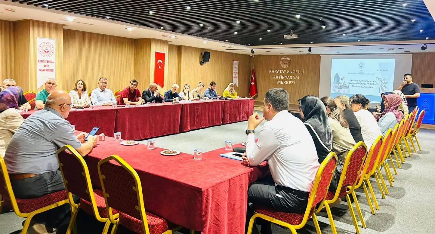 Ailenin Korunması ve Güçlendirilmesi İl Teknik Kurulu Toplantısı Gerçekleştirilmiştir