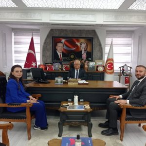 İl Müdürümüz Alper Alp, İl Genel Meclisi Başkanı Adnan Ünal’ı makamında ziyaret etti. - fotoğraf 1