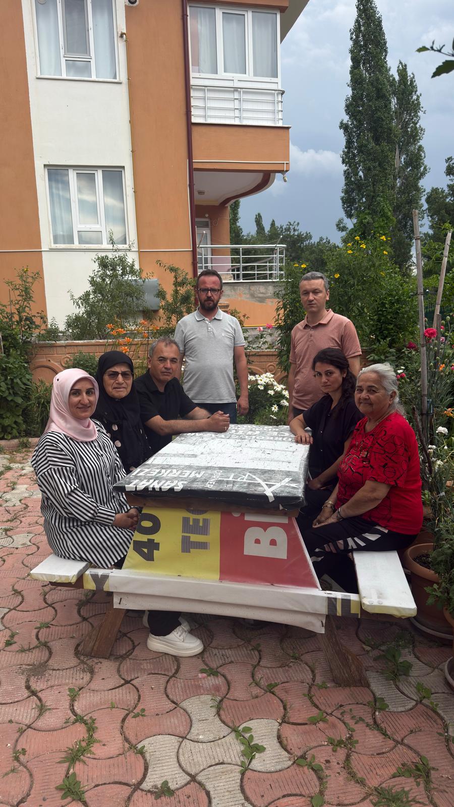 Kahraman Gazimizin Kıymetli Ailesine Ziyaret.