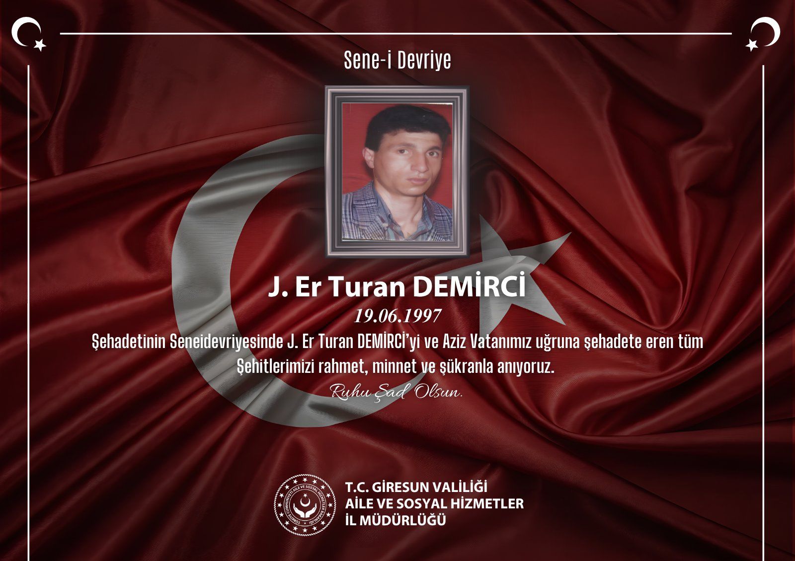 Aziz Şehitlerimizi Rahmet, Minnet ve Şükranla Yâd Ediyoruz