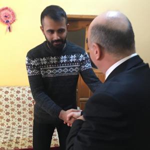 İl Müdürümüz Mehmetşafi Erim Kıbrıs Gazisi Mehmet Gelve’nin Ailesini Taziye Ziyaretlerinde Bulundu.   - fotoğraf 1