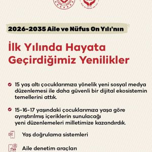 Aile ve Nüfus On Yılı'nın ilk icraatlarını hayata geçirdik. - fotoğraf 3