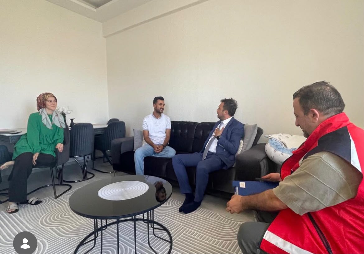Aile ve Gençlik Fonu ile Yuva Kuran Ailelerimize Ziyaret