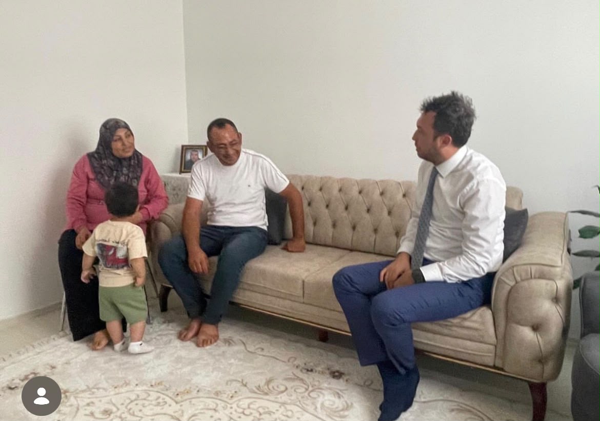İl Müdürümüz Çetin Tutaş'tan Koruyucu Ailemize Ziyaret 
